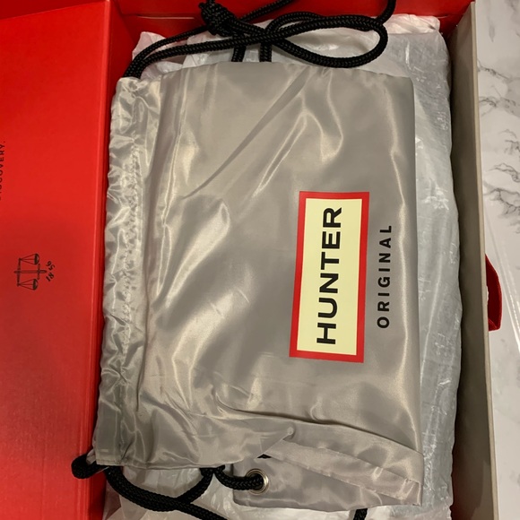 Hunter Original Tour Tall Gloss Black Rainboots - Picture 7 of 7